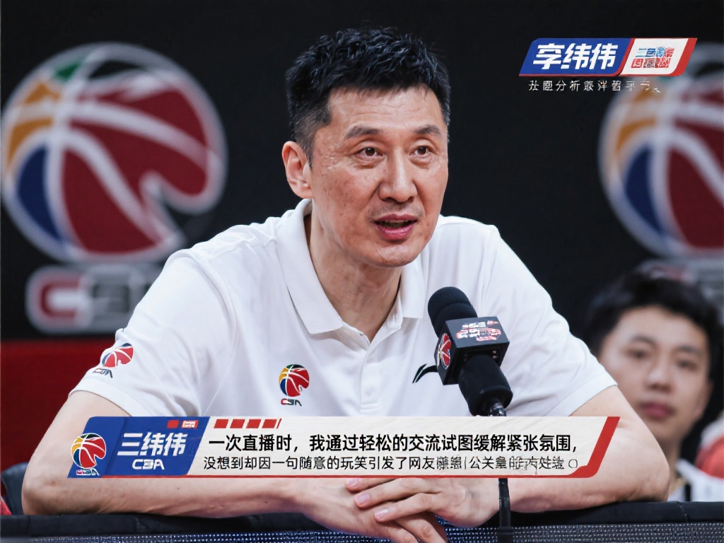 刘维伟作为CBA的知名教练，其个人形象一